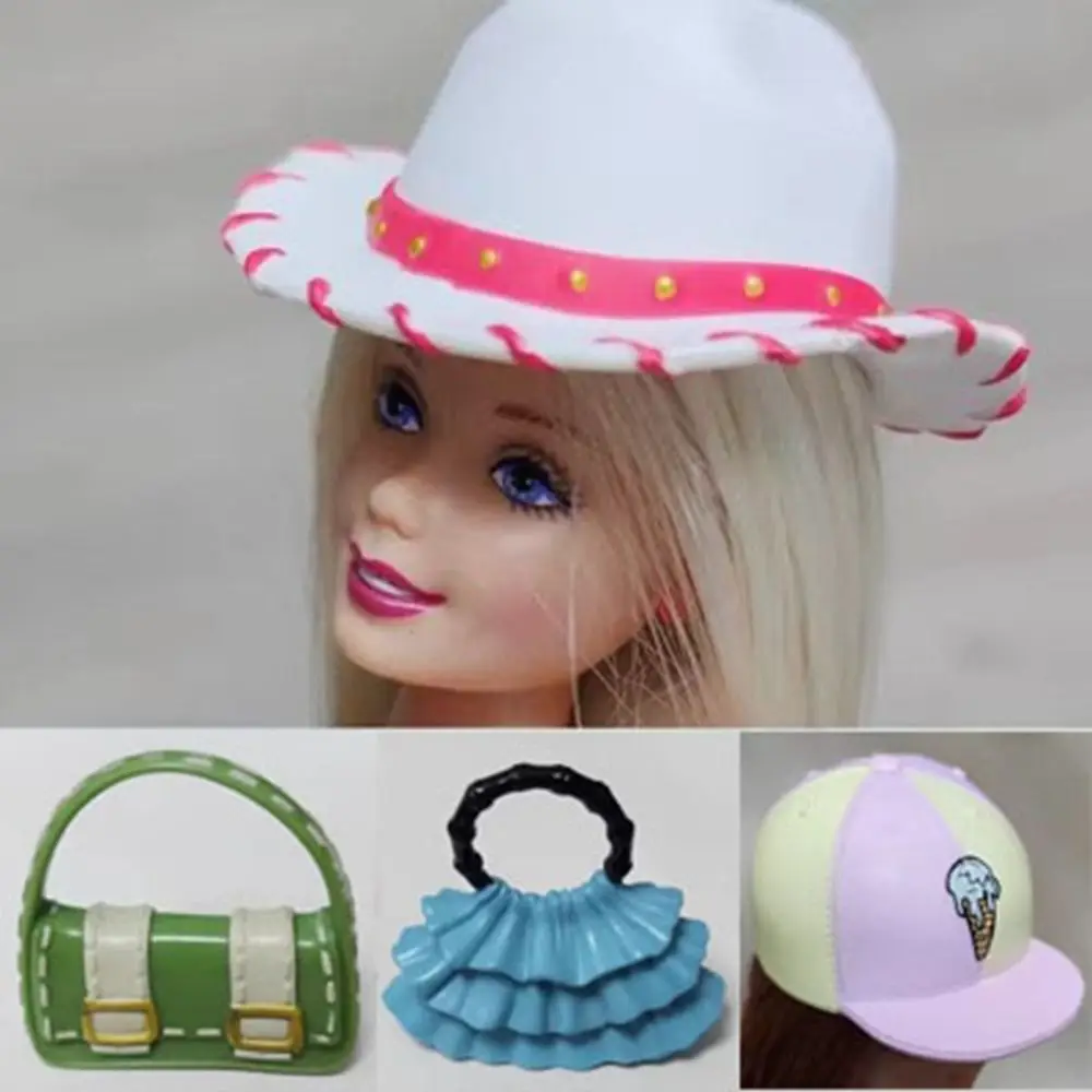 

Quality 1/6 Doll Shoes High Quality 8 Styles 30cmFigure Doll Hat Female Doll Accessories 30cm Doll