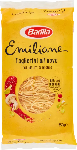Pasta Emiliane Taglierini All'uovo 250G - Barilla-image