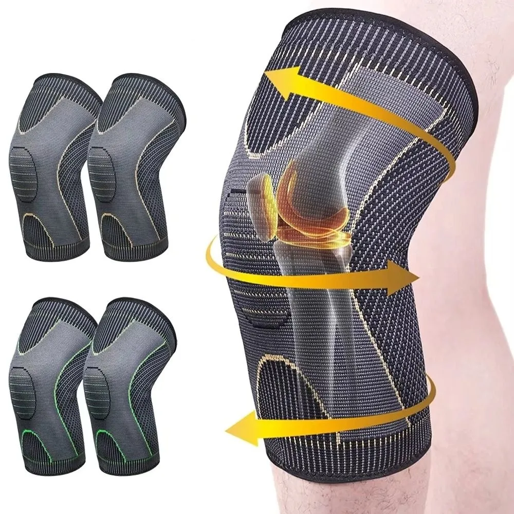 

Fiber Running Knee Brace Breathable Soft Patella Protect Band Patella Protector Comfortable Badminton Knee Brace Volleyball