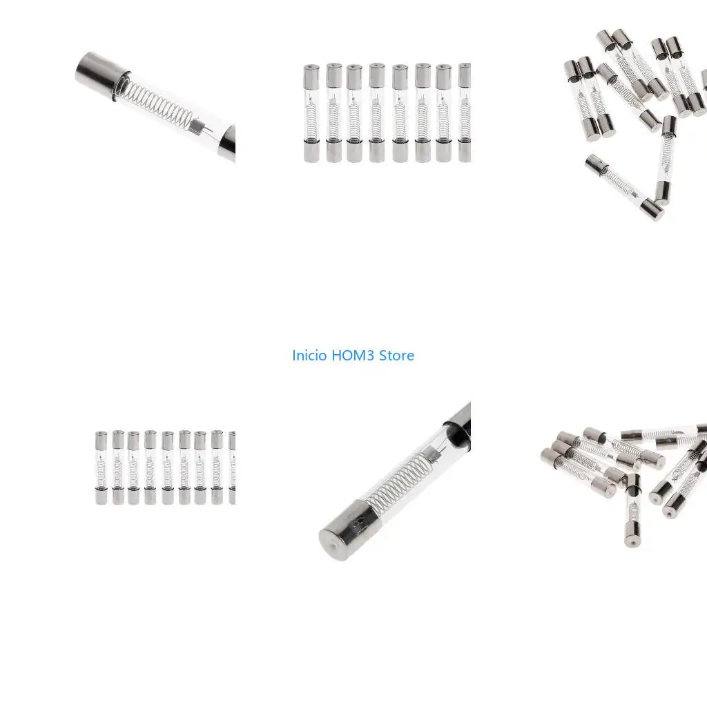 A5YD 10x Microwave Oven Fuses Tubes 5KV 0.8A 800MA Quick Blow Tube
