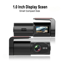 Dash Camera Cam Car With WiFi Dashcam 140° Wide-Angle View Black Box 1080P Dvr ADAS Driving Assistance USB Single Lens HD Mini