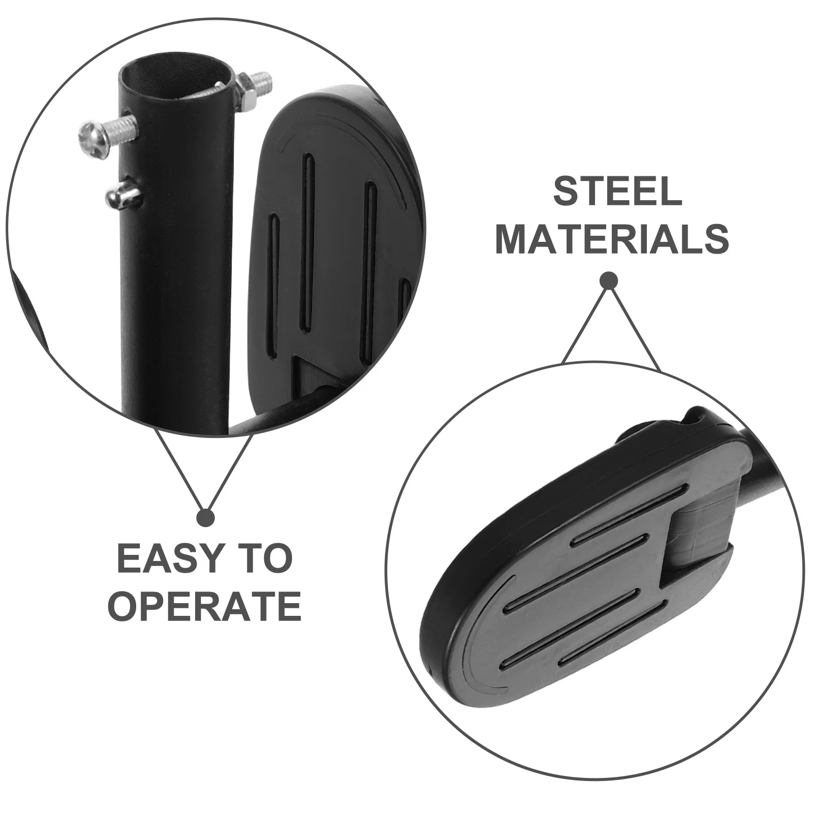 مسند قدم مريح للأطفال على شكل دراجة ثلاثية العجلات، تصميم مسطح ومضاد للانزلاق يعزز تعلم التوازن، بناء قوي للاستخدام الخارجي الممتد #3