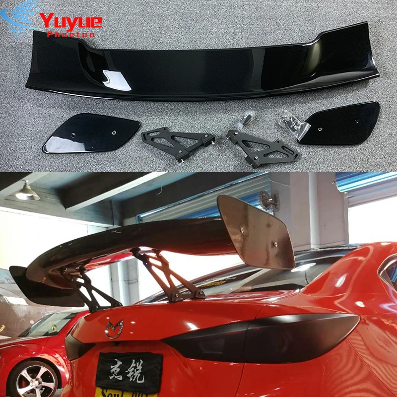 

GT style carbon fiber spoiler universal sedan spoiler for Mazda 3 /mazda 6 AXELA Atenza Sedan 2014 - UP