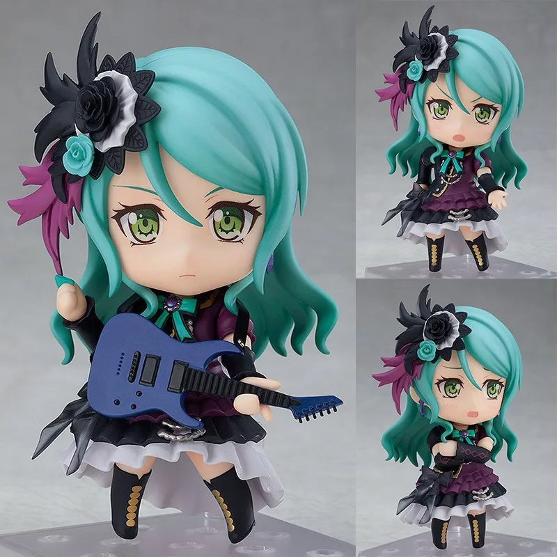 GSC, GoodSmile Originale GSC Clay Man #   1302 BanG Sogno! Girl Band Party Glacier Silk Night Anime Mobile Doll Model Toy Gift