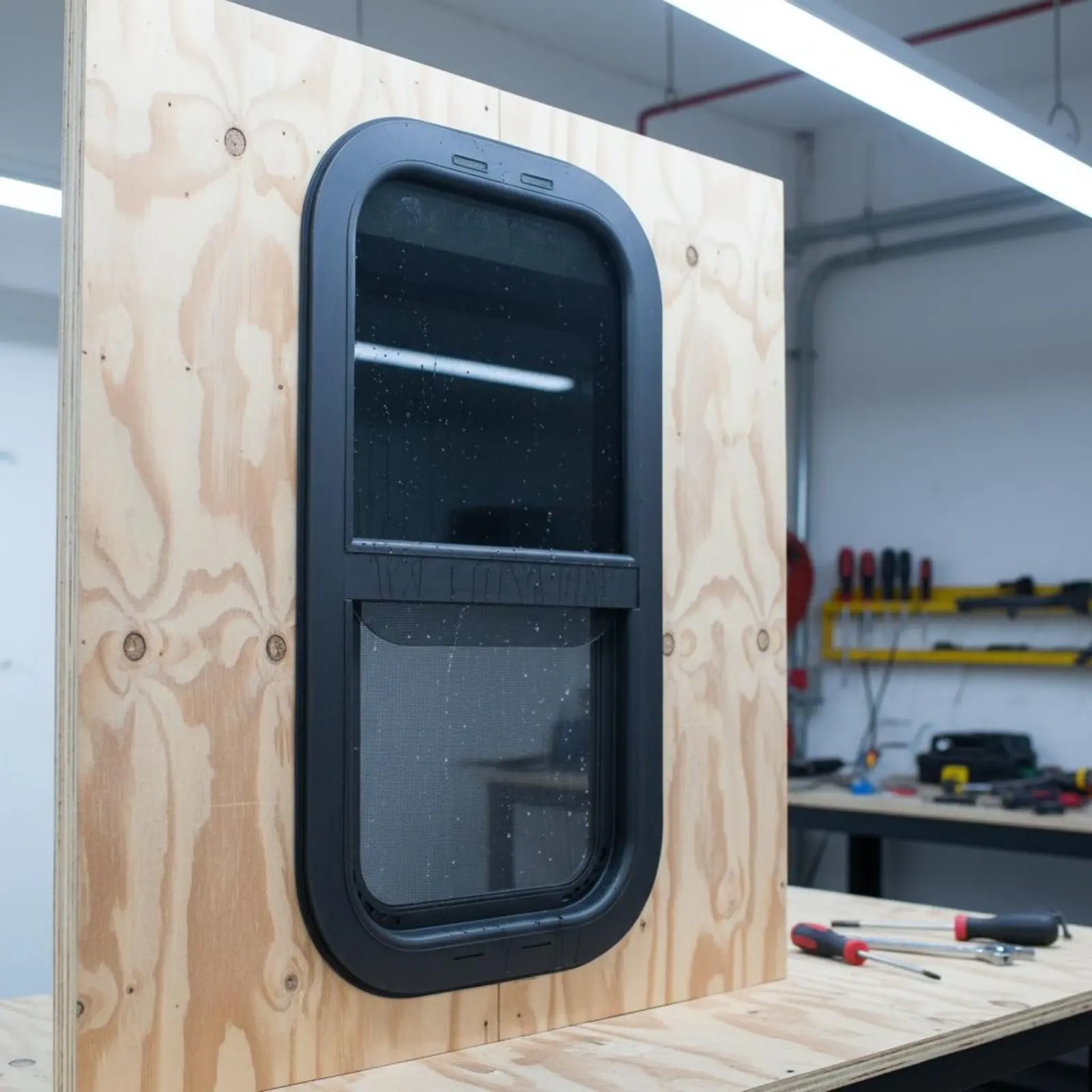 

Окно для автодома с москитной сеткой, распашное, всепогодное, с тонированным стеклом для конфиденциальности, аксессуар для кемпинга