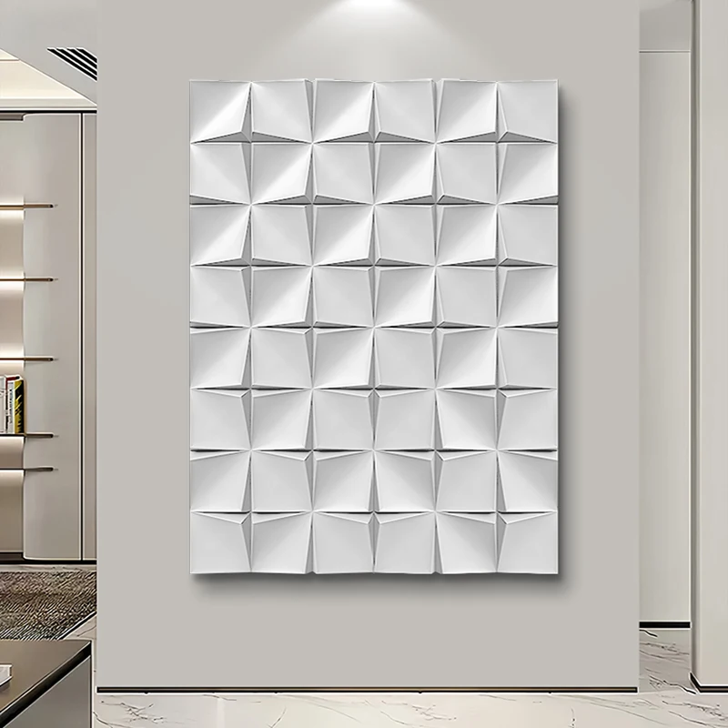 Three-dimensional sandstone wood carving decorative painting porch living room sofa background advanced atmosphere mural 3d