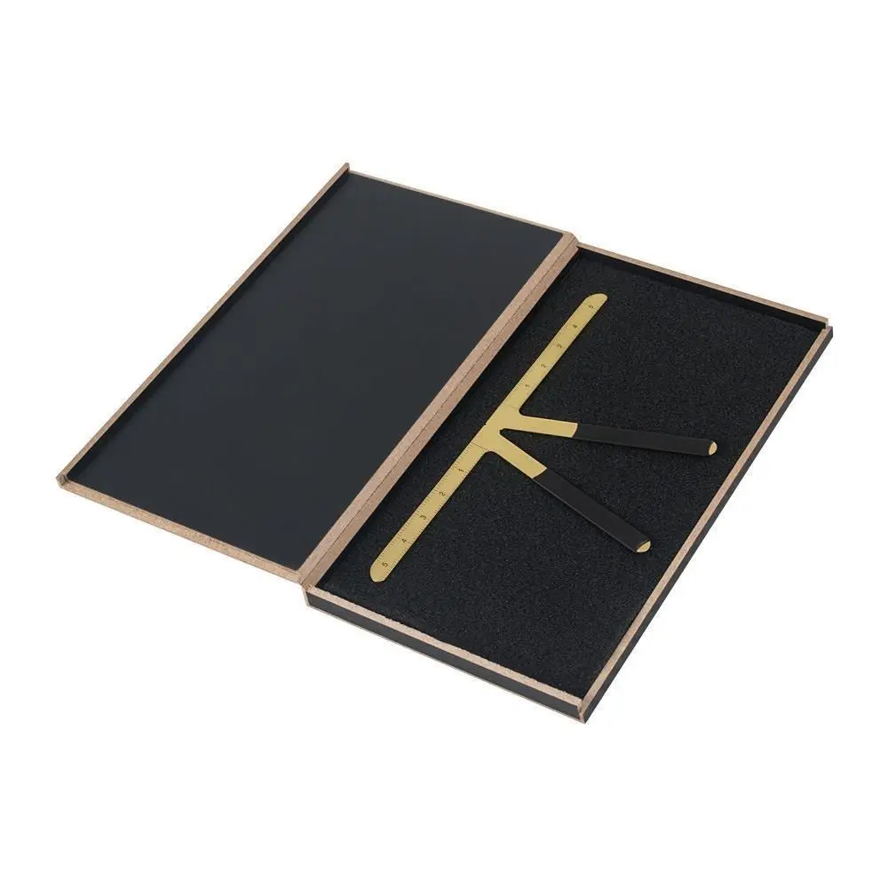

3D Eyebrow Tattoo Ruler Reusable Easy To Use Microblading Eyebrow Stencil Template Metal Balance Shaper Template Women