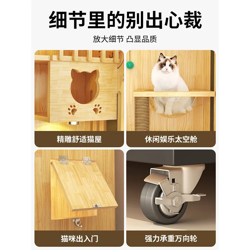 Cat Villa Home, Wooden House Villa