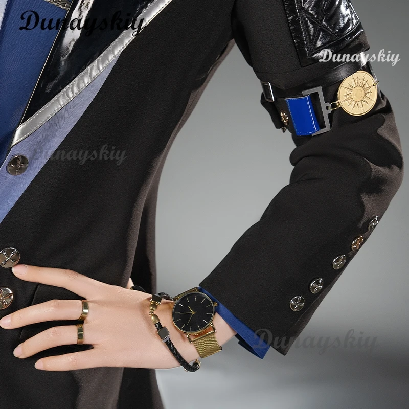 Hugo Cosplay Game Zenless Zone Zero ZZZ زي جديد شعر مستعار قناع الهالوين عيد الميلاد لعب الأدوار حفلة كوميدية مخصصة