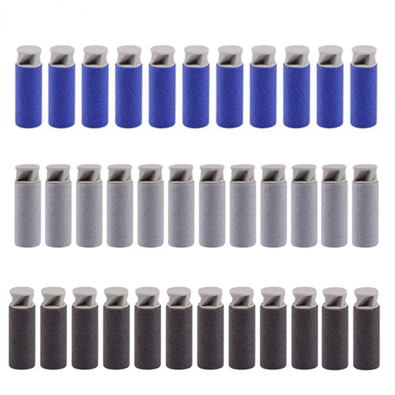 100Pcs High-end Version Short Dart for Foam Dart Blaster of Using Short Dart 3.8*1.3cm Top Quality Gray Blue Black