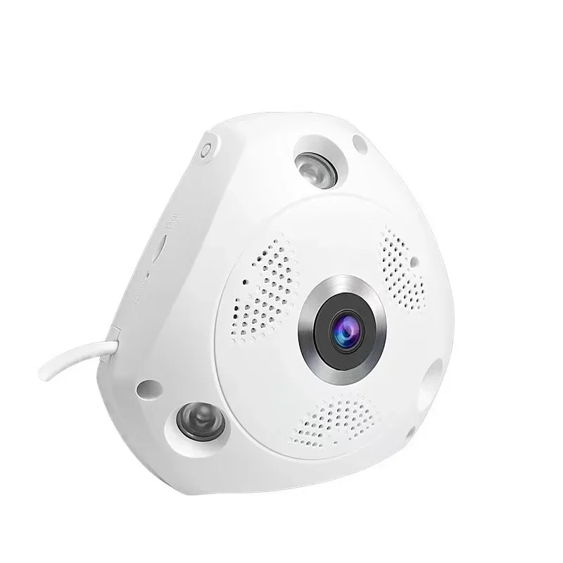 4K  8MP 5MP Fisheye Camera IP 1080P POE Indoor Home Security Panaromic 180 360 Degree IP Dome CCTV Camera Motion Detection ONVIF