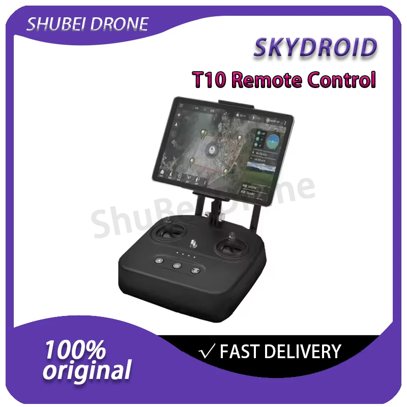 

Skydroid T10 2.4GHz Digital Video Data Link Radio Transmitter Remote Control with R10 Receiver for RC Drone Plant Protection