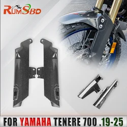 Motorcycle Front Fork Cover Fairing Panel Protector Guard For Yamaha Tenere 700 2019 2020 2021 2022 2023 2024 2025