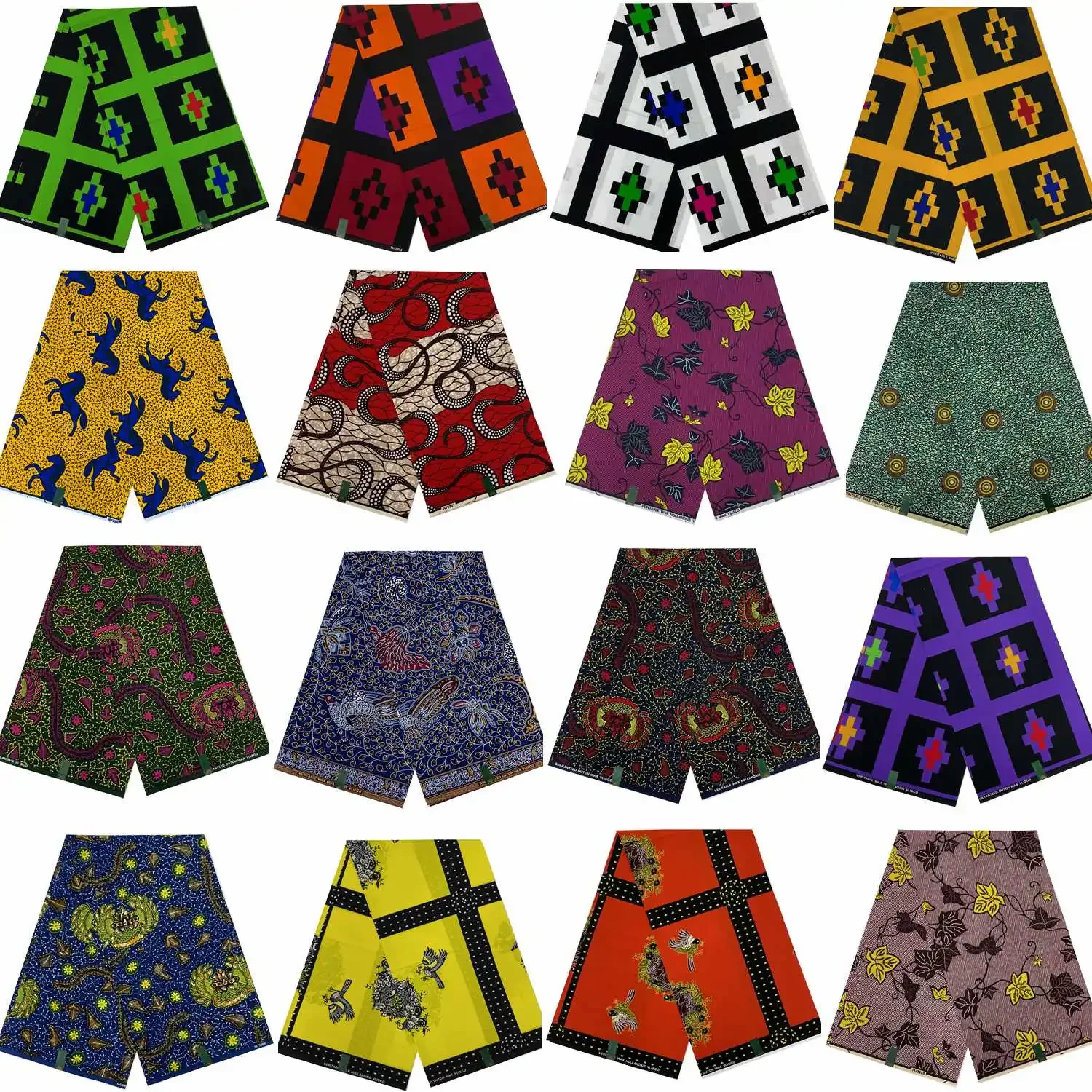 Real Hollandais Dutch Original Africa Pagne Dress 100% Wrapper Cotton Loincloth Guaranteed Veritable Super Real Wax Print Fabric