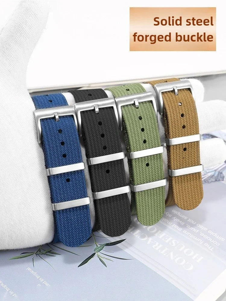 Nylon Canvas Watch Strap for Men and Women for DW Timex Hamilton Tissot Rolex Omega Watch Strap