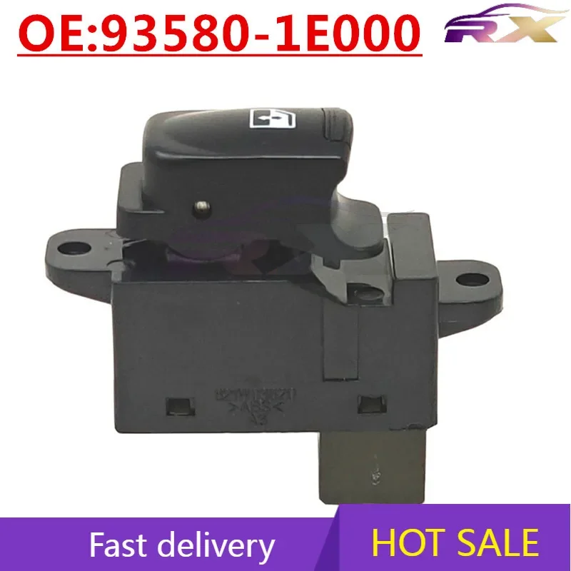 

NEW:93580-1E000 Suitable For 2006-2010 Hyundai Accent Glass Lifter Switch Power Windows Switch