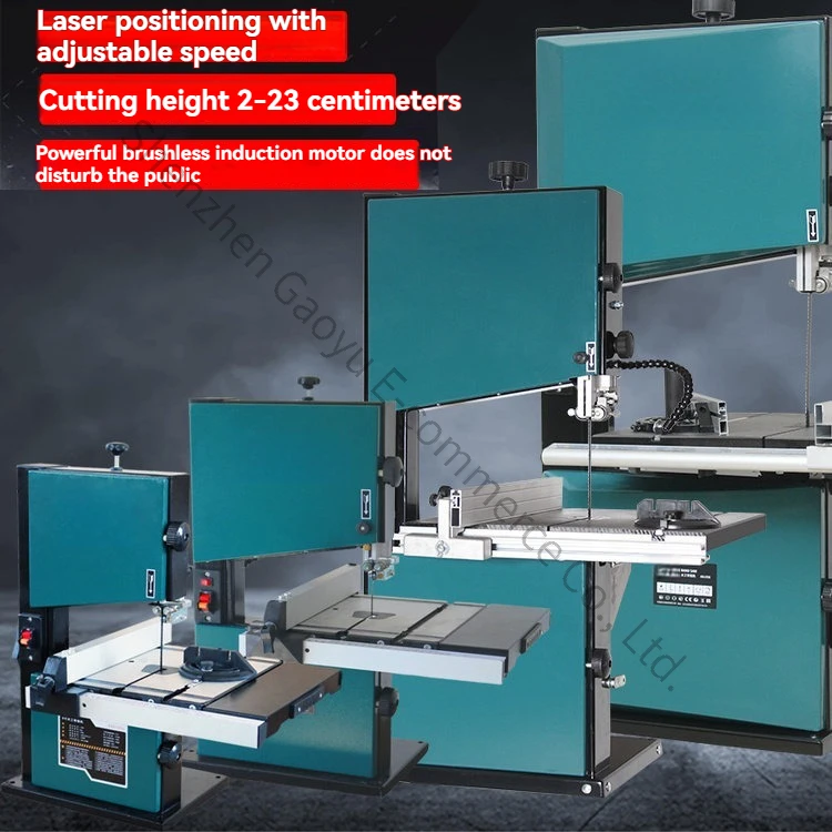 8 Inch Band Saw Wire Saw Machine Woodworking Curve Table Woodworking Shape Metal Saw Sawing Machine Small Household