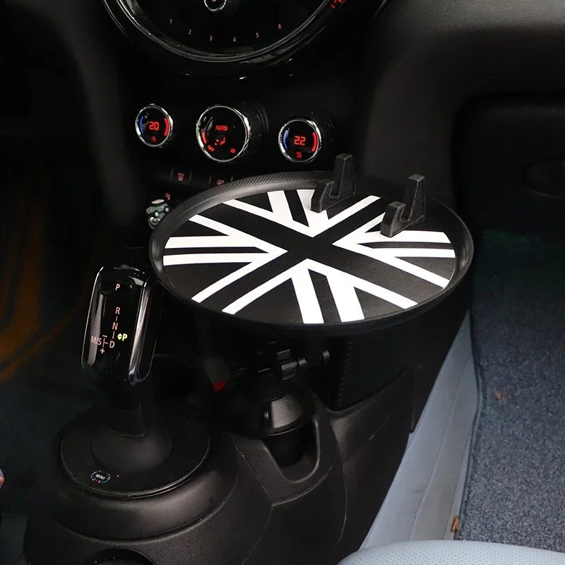 Car Seat Cup Holder Snack Tray Drink Hold For MiNi cooper F56 R56 R55 R60 F55 F54 F60 Holder Expander Adjustable Multifunctional