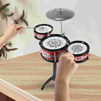 Mini Percussion Set Children Jazz Drum Kids Drum Set Electronic Drum Mini Drum Musical Instruments Safe Smooth Edge