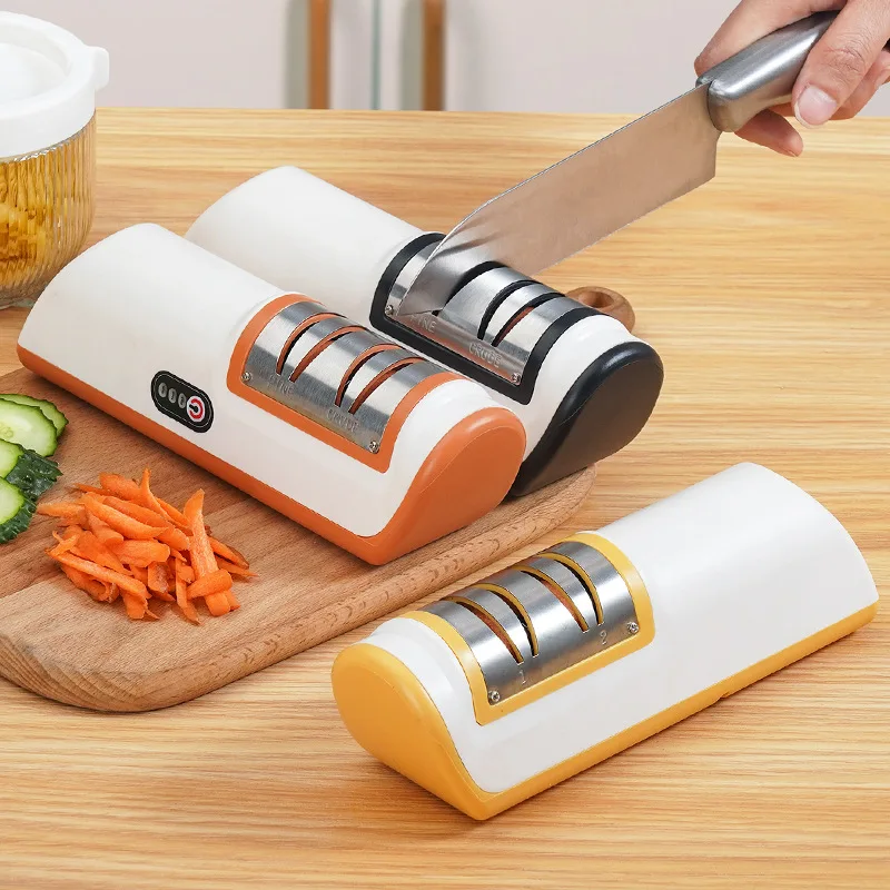 

Electric Knife Sharpener Kitchen Supplies Sharpener Charging Small Fast Knife Sharpener