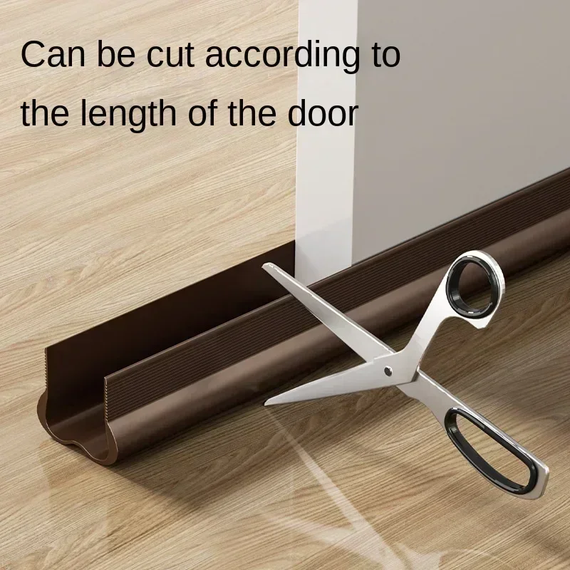 

2025 New PVC Flexible Door Bottom Sealing Strip Under Door Draft Stopper Sealing Strip OundProof Gasket Weatherstrip Draft Guard
