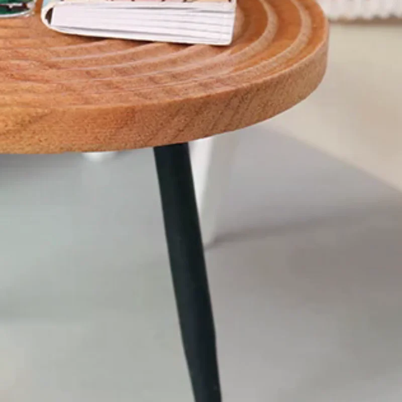 

1:12 Dollhouse Miniature Round Table Tea Table Doll Home Coffee Table Furniture Decor Toy Micro Scene Construction Props