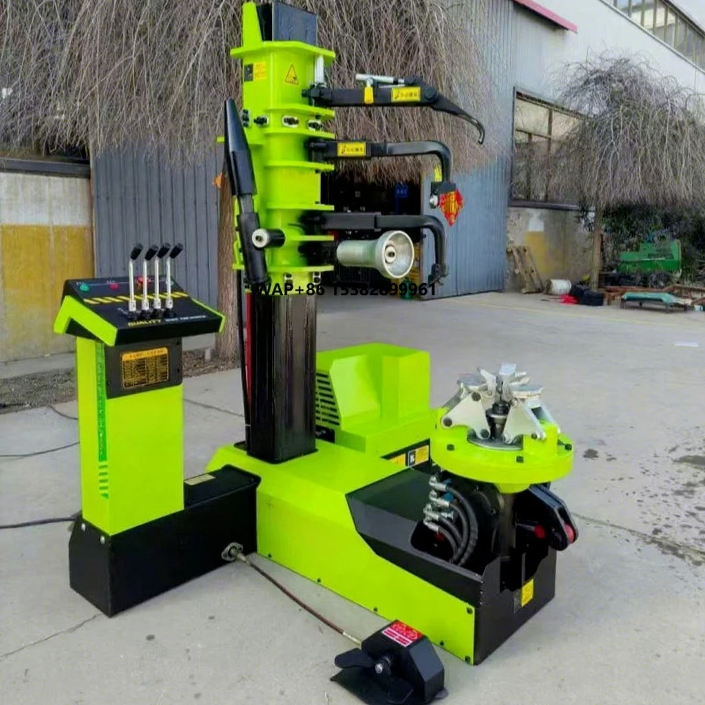 High Quality Electric Vertical Tire Stripping Machine Tire Changer Machine for Light Trucks Buses Trucks