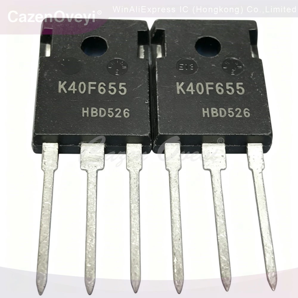 5PCS K40F655 IKW40N65F5 650V 40A EPU6006 60A 600V BTS5018-2E IXGH40N60C2D1 600V 40A B1D16065HC JNG40T65HUY2 40A 650V
