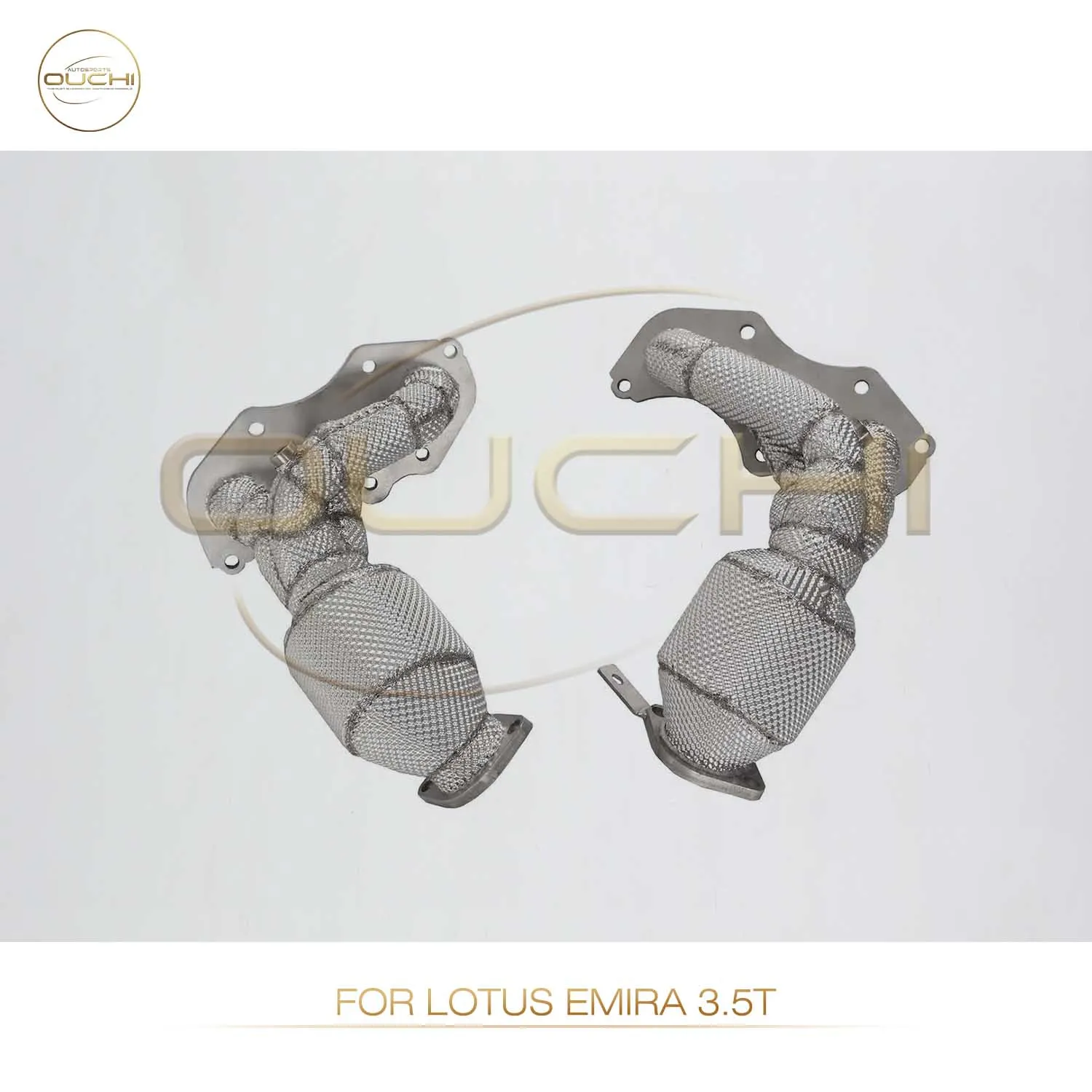 High Performance manifold for Lotus Emira 3.5T OUCHI Header Stainless Steel Exhaust System With heat shield Car Accessories