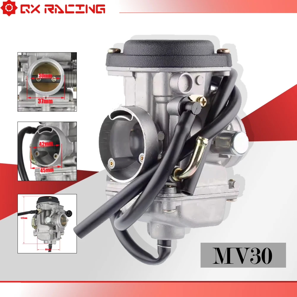 Motorcycle Carburetor PD30 30mm For JIANSHE QingQi 250 JS GXT 250 QM250GY ATV Quad Motercross Parts Carburador Manual Choke Carb