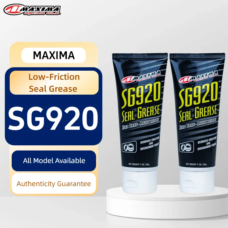 MAXIMA SG920 Seal Grease Low Friction Suspension Grease for Bike Motorcycle Fork Shock O-Ring Bushings 3oz