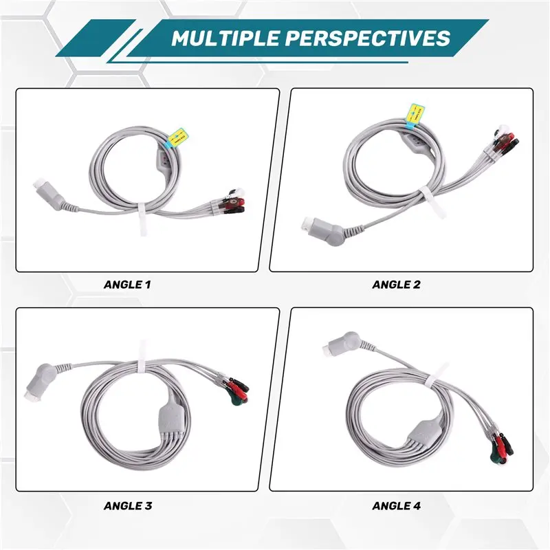 for-ecg-cable-5-leads-snap-m1977a-for-12-pin-connector