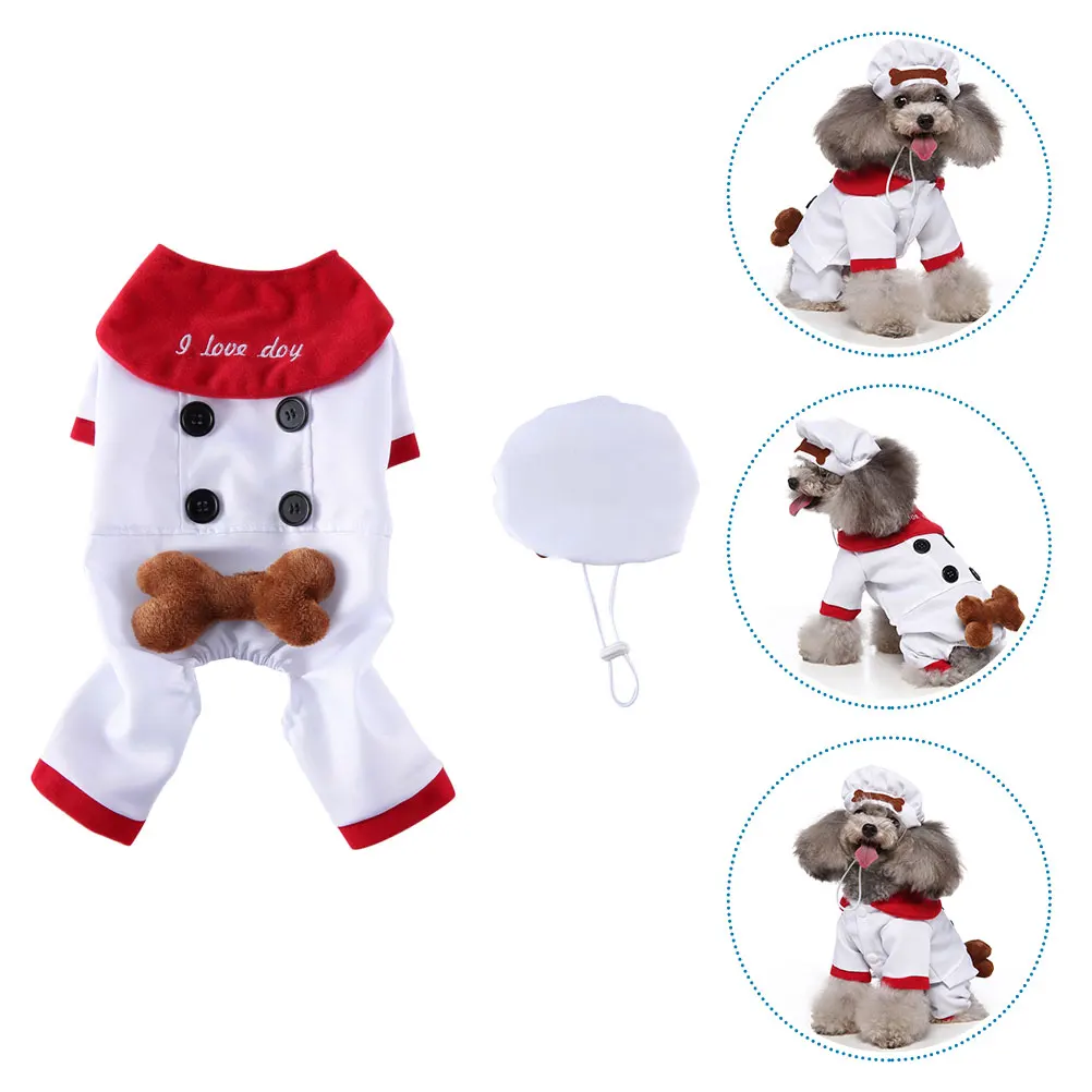 

Clothes for Pets Theme Dog Garment Cosplay Fun Holiday Polyester Apparel Celebration