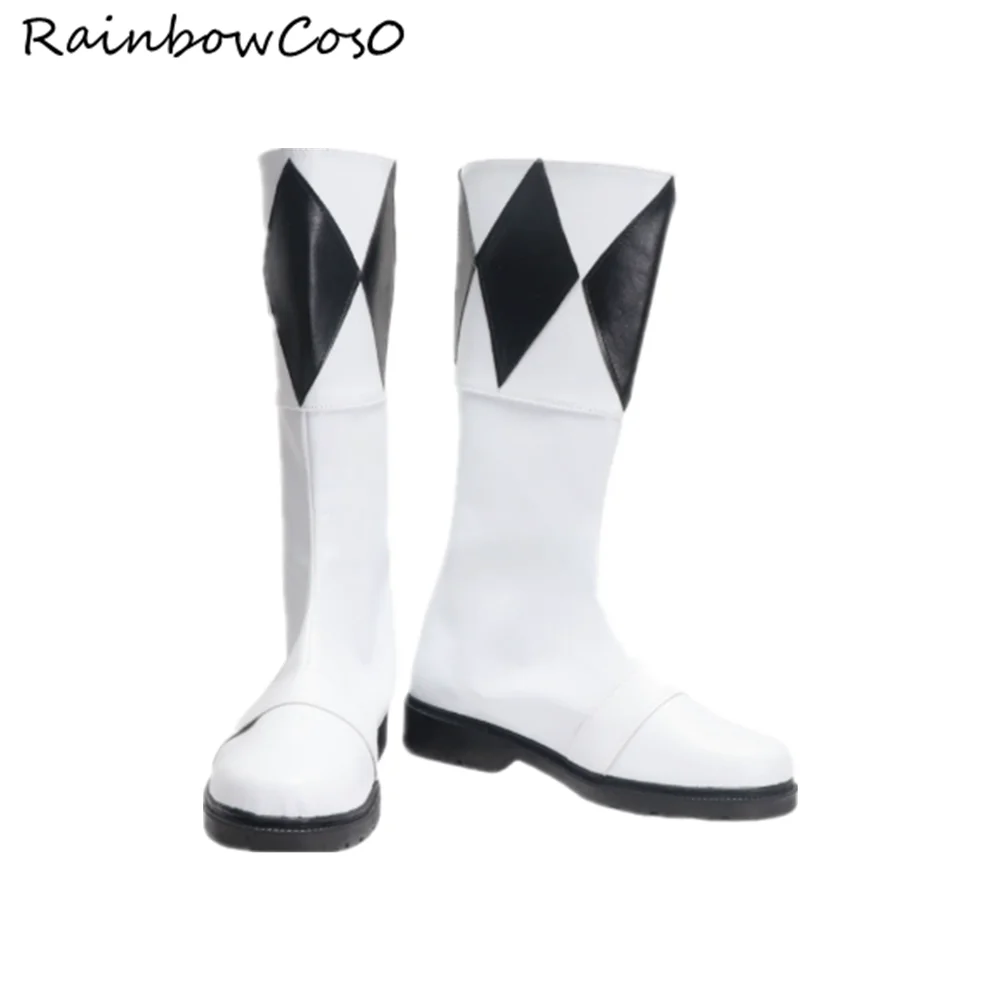 Goushi Kyoryu Sentai Zyuranger Cosplay Shoes Boots Game Anime Party Halloween RainbowCos0 W4376 5
