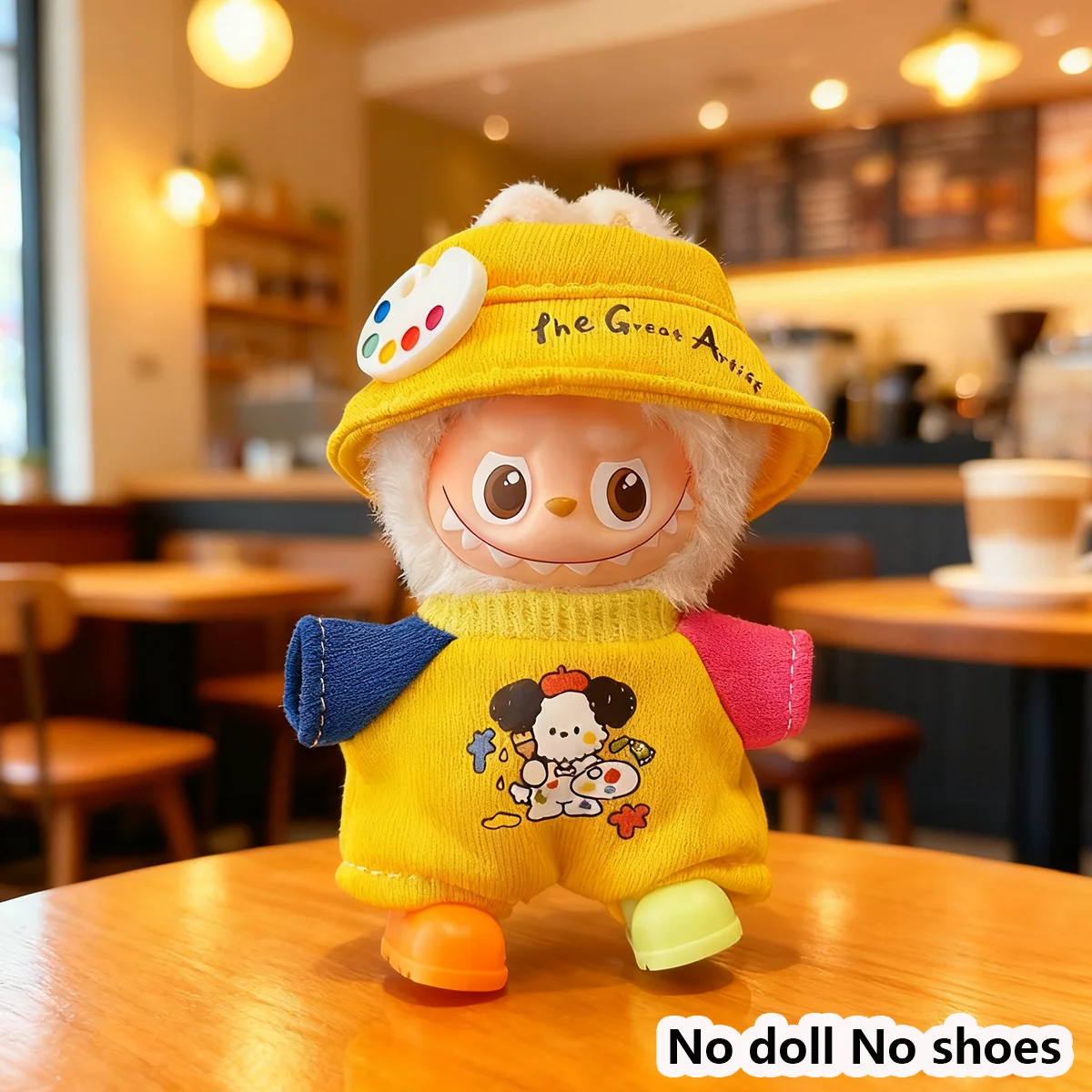 

[No Doll] Plush Doll's Clothes For Mini Labubu 4.0 Doll's Outfits Accessories Gifts Trendy Clothing Girl Gift