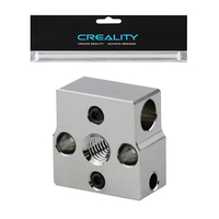 For Creality CR6 SE Upgrade Copper Heater Block Upgrade for CR-6 MAX/CR-5 Pro/CR10 Smart/Ender 3 Neo/V2 Neo/Max Neo 3D Printer