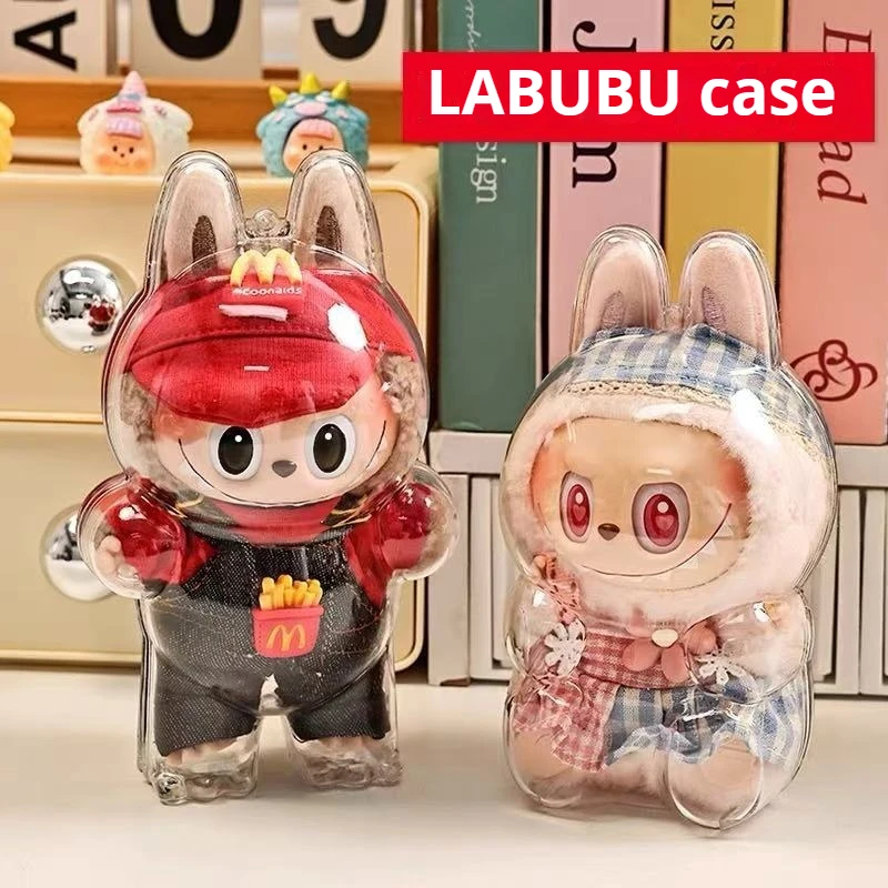 

Labubu3.0 Full Series Protective Cover Transparent High Quality Protective Cover Dustproof Cover Baby Clothing Accessories
