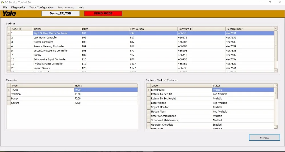 

Hyster & Yale PC Services Tool V4.94+Keygen