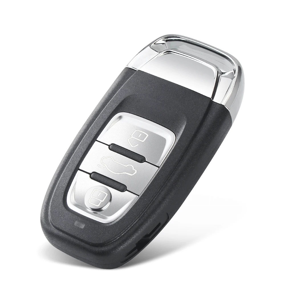 KEYYOU Semi Keyless Remoto da Chave Do Carro 315MHz/433MHZ/868MHZ 8T0 959 754C para Para Audi Q5 A4L A5 A6 A7 A8 RS4 RS5 S4 S5 3/4BTN