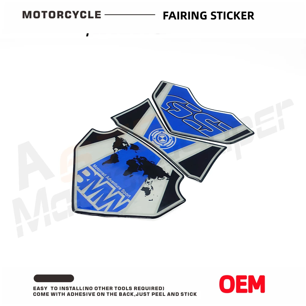 For  F700GS F650GS F800GS 7 Colors High Quality Motorcycle Tank Pad Protector Sticker Fish Bone Sticker