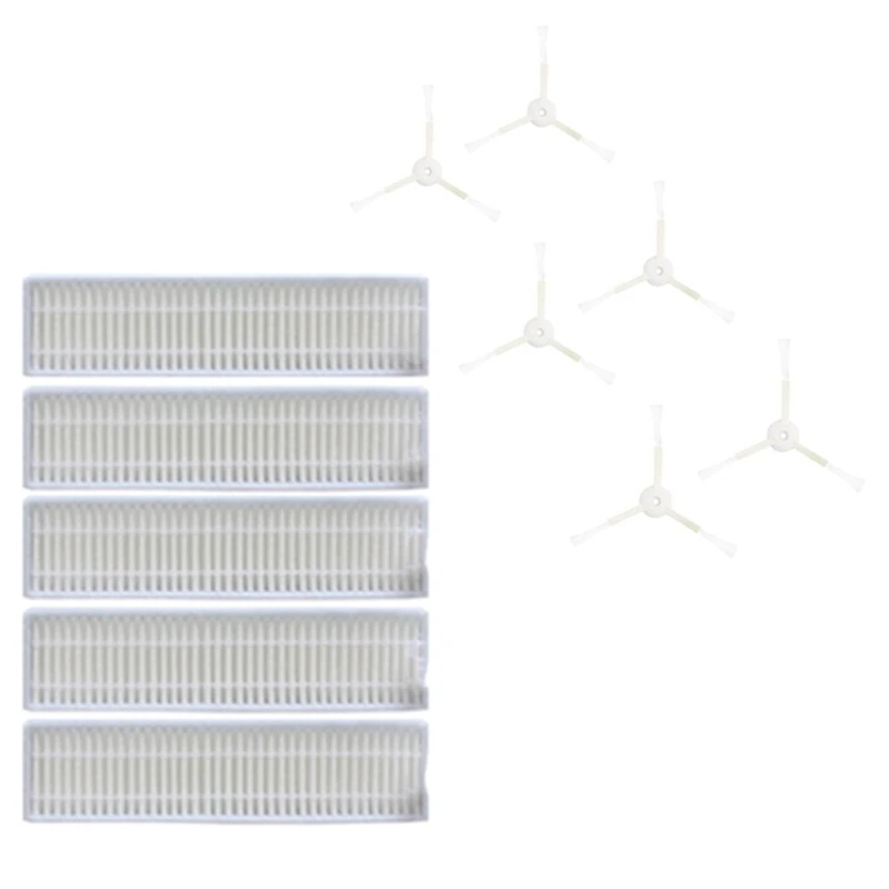 Cepillo Lateral de filtro HEPA para Rowenta Explorer Serie 60 RR7455 7447 Tefal Serie 60, accesorios de Aspiradora Robótica