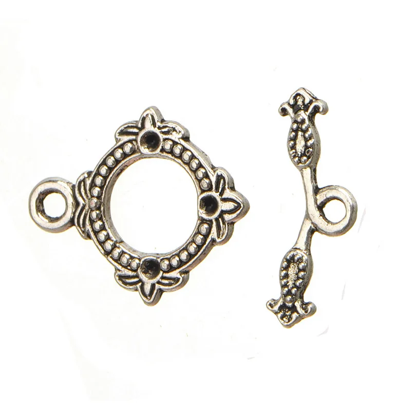 لتقوم بها بنفسك صنع المجوهرات اكسسوارات المشبك السنانير لتقوم بها بنفسك 30 مجموعات الإبداع الحرف أساور القلائد سحر ربط أوراق الفضة بالجملة #5