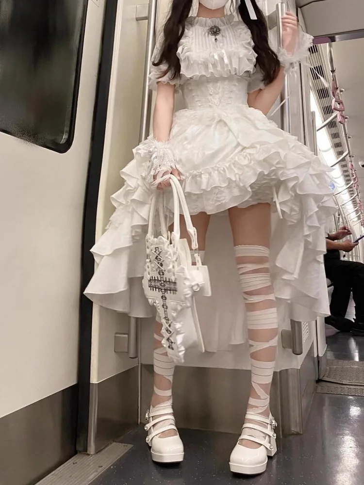 Conjunto de duas peças gótico sle loween lolita menina emagrecimento cintura design cisas cosplay k tema faionable conjunto feminino