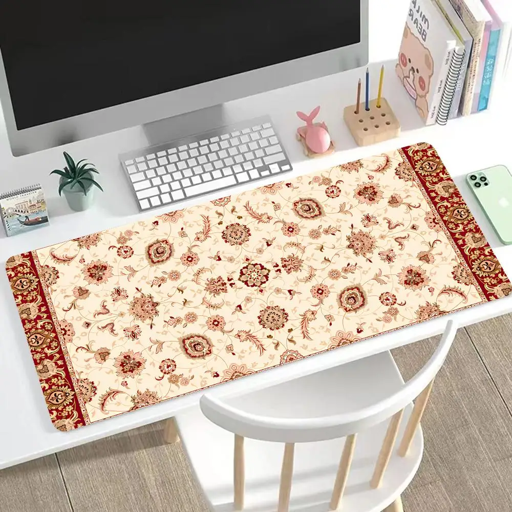 

Retro Style Mouse Pad Cute HD Mousepad Pad Extended Gaming Keyboard LargeMousepad 90x40cm XXL Gamer Mousepad