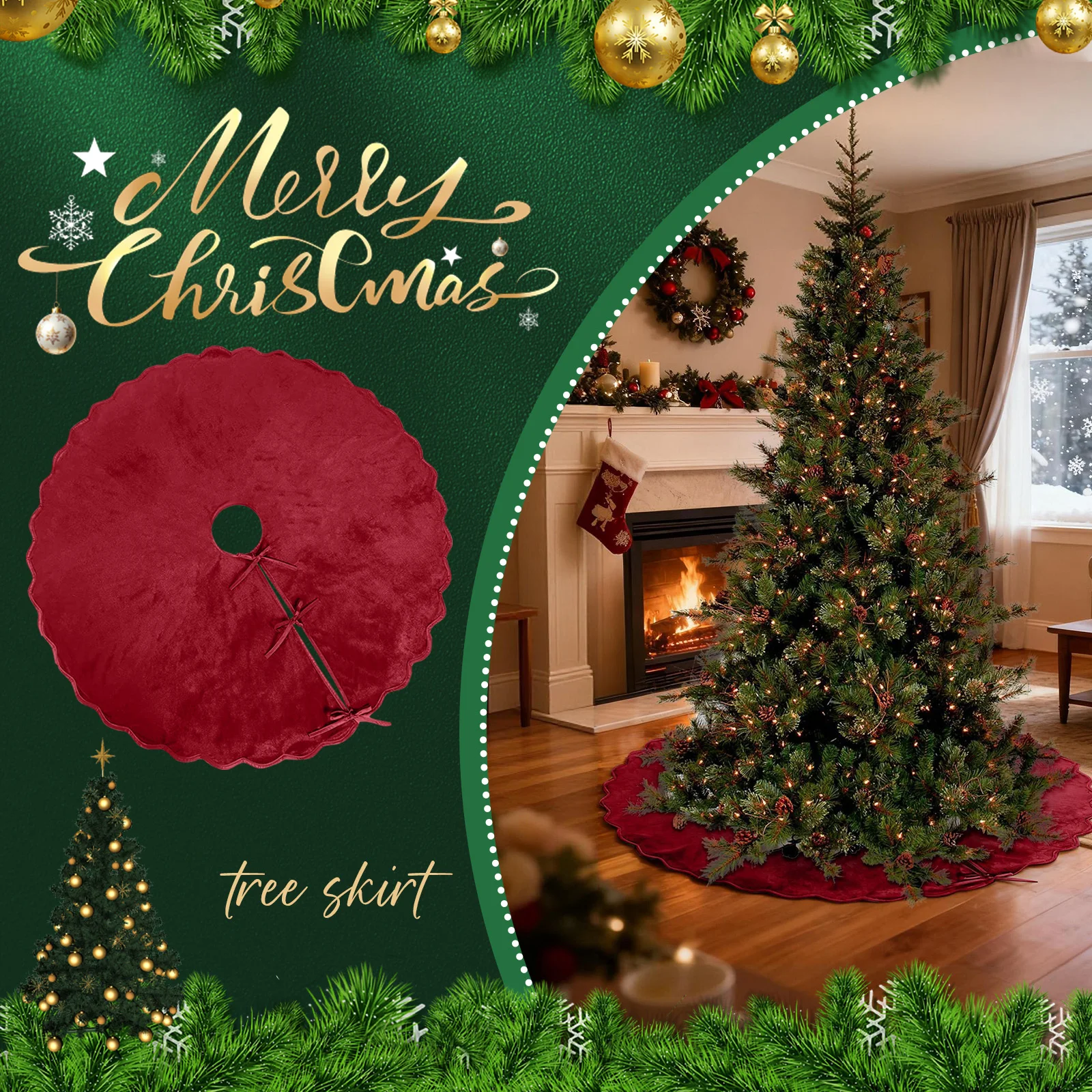 Thumbnail 4 - #35 Christmas Tree Skirts Comparison Guide