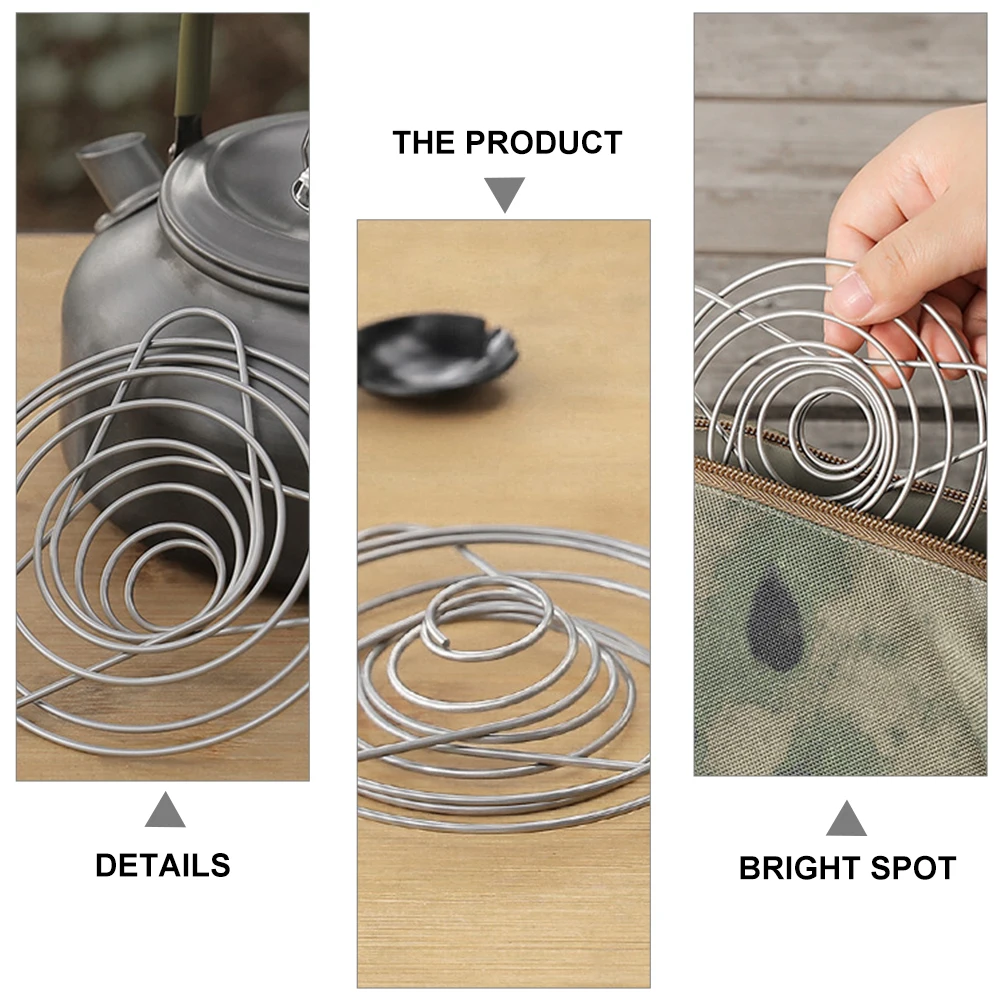 

2 Pcs Bracket Coffee Filter Cup Travel Filters Stainless Steel Reusable Folding Funnel