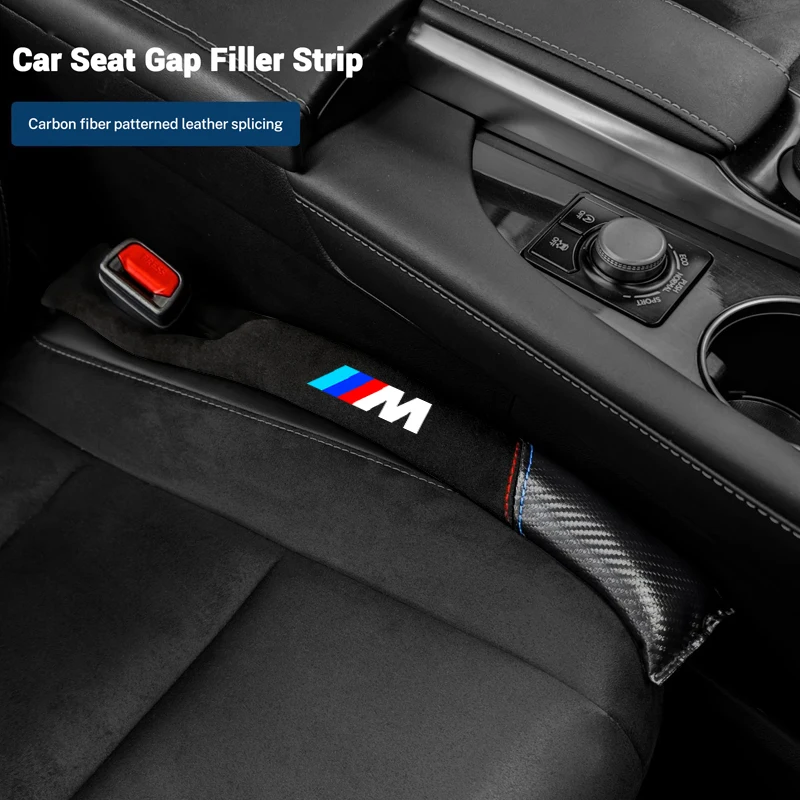 1Pcs Car Seat Gap Filling Plug Cushion Side Seam Leak Proof Strip For BMW M E46 E90 F30 E60 F11 F30 F20 G20 E39 G30 E92 E87 G01