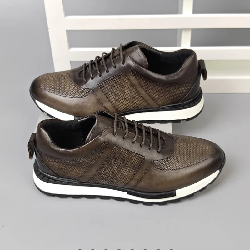 

The best-selling business British-style genuine leather men's casual leather shoes at the European station b22