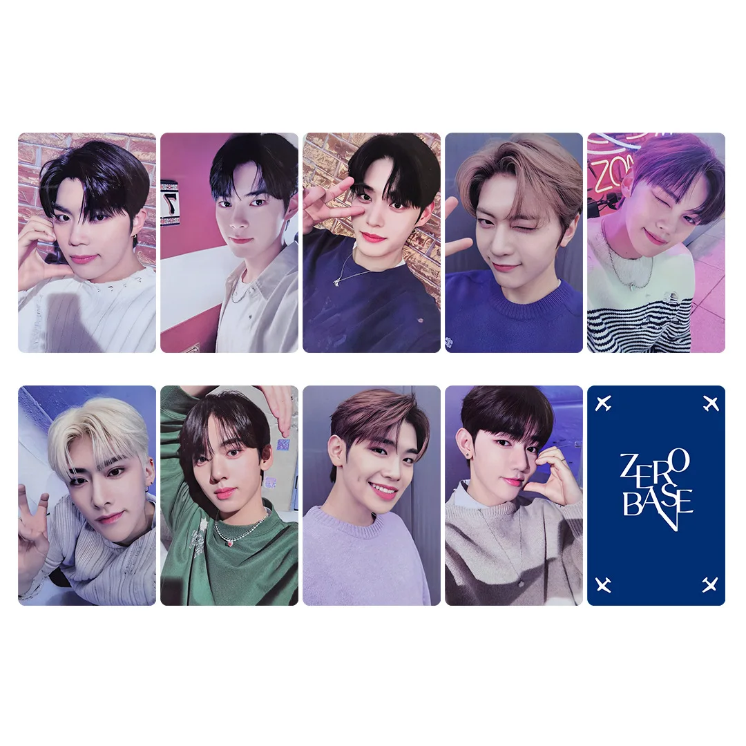 KPOP ZEROBASEONE THE Moving Seoul Pop-up Store Photocards 9pcs ZB1 Lucky Draw LOMO Cards ZhangHao Ricky YuJin HanBin Fans Gifts