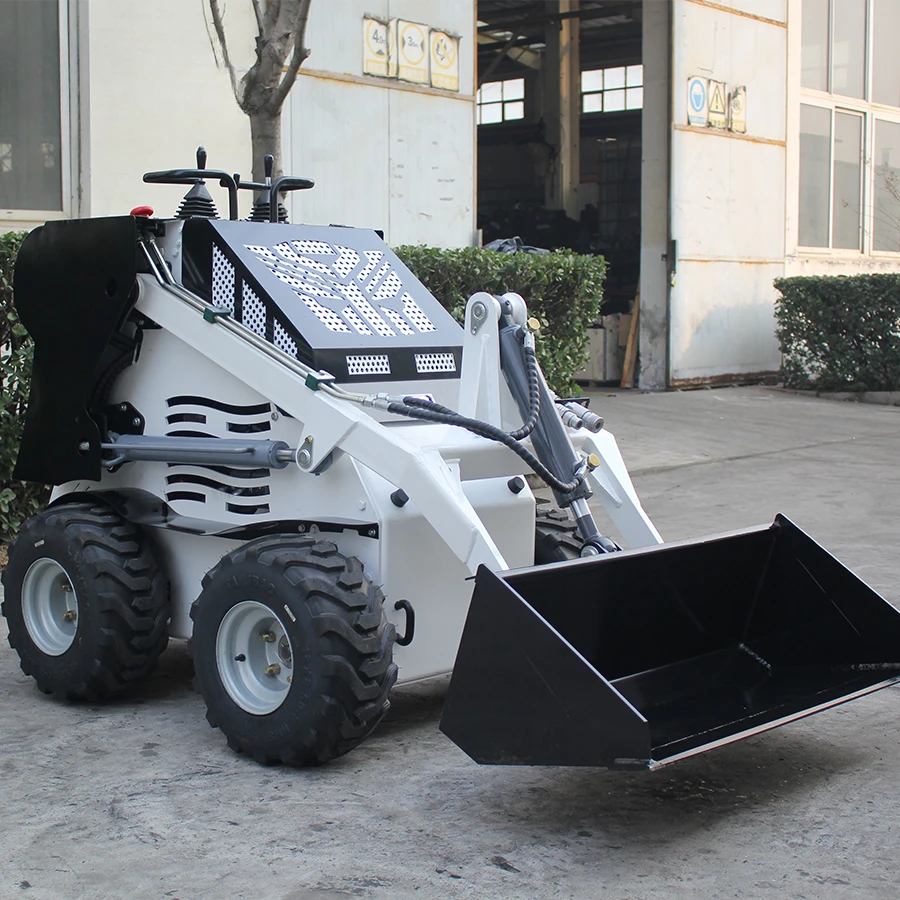 cheapest mini skid steer bucket mini wheel loader used construction machinery yuchai engine wheel loader